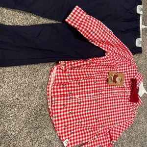 NWT FreePlanet 3 piece set-boys medium(5)nwt-set includes bow tie,shirt, & pants